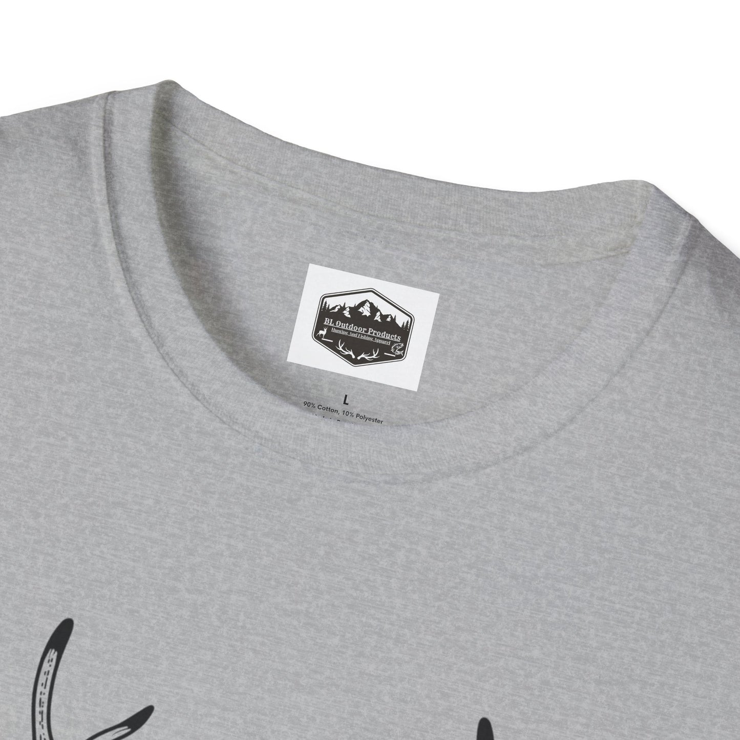 Deer Hunting Whack 'em Stack 'em Unisex Softstyle T-Shirt, Funny Hunting Tee, Hunting Season Shirt, Deer Hunter Gift, Outdoor Apparel