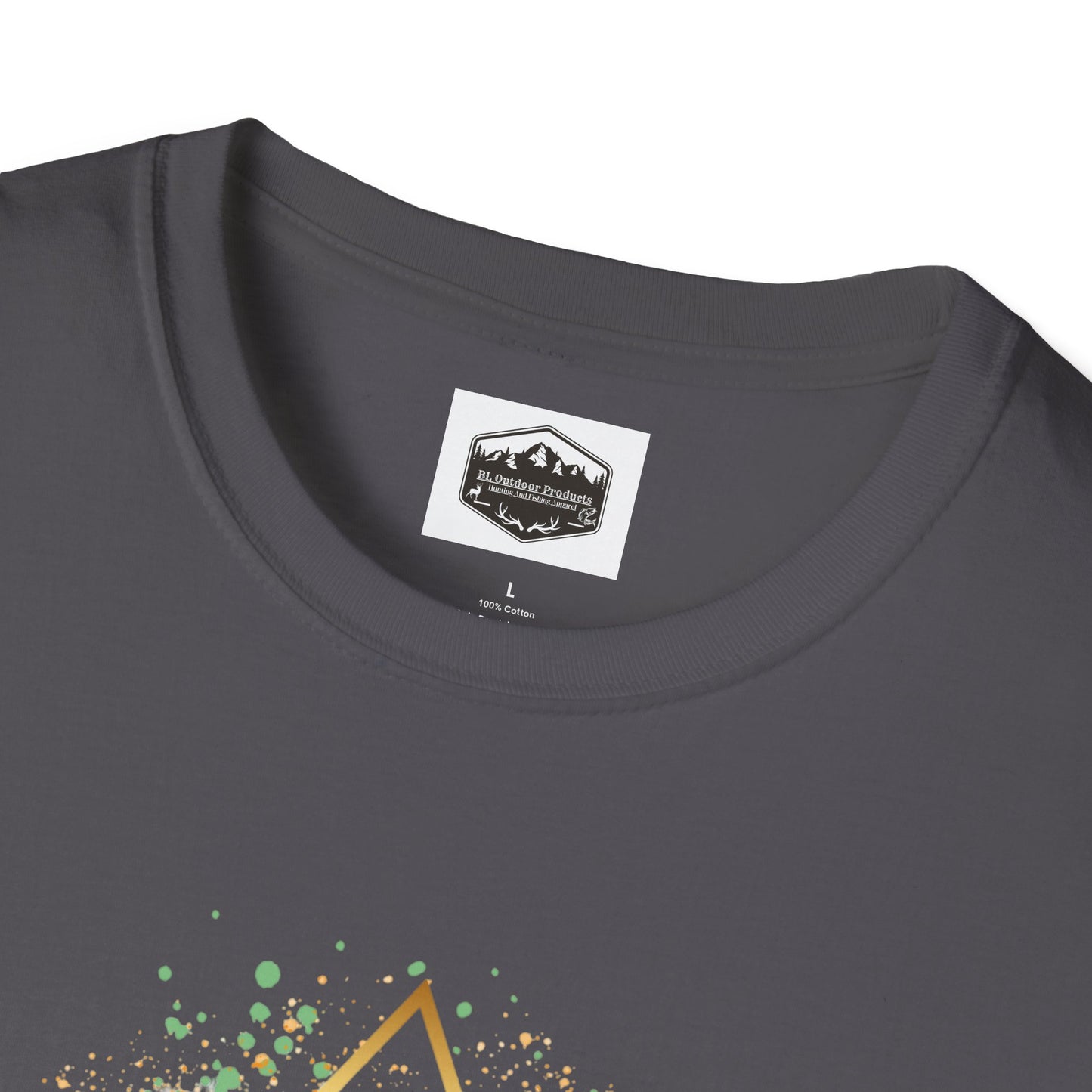 Golden Triangle Whitetail Hunter T-Shirt, Deer Hunting Shirt, Hunting Apparel, Outdoor Clothing, Hunter Gift, Camouflage Tee