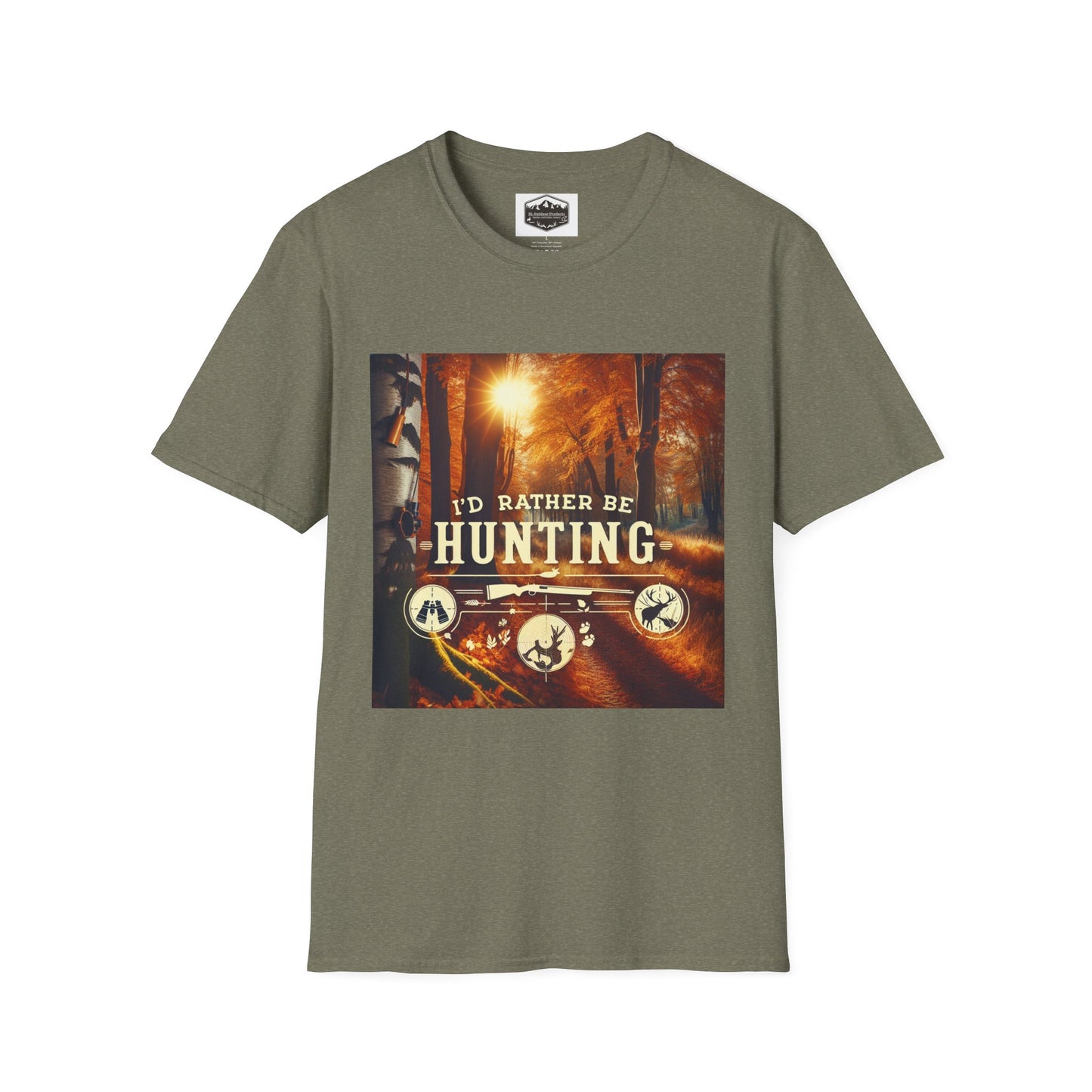 Hunting T-Shirt - I'd Rather Be Hunting