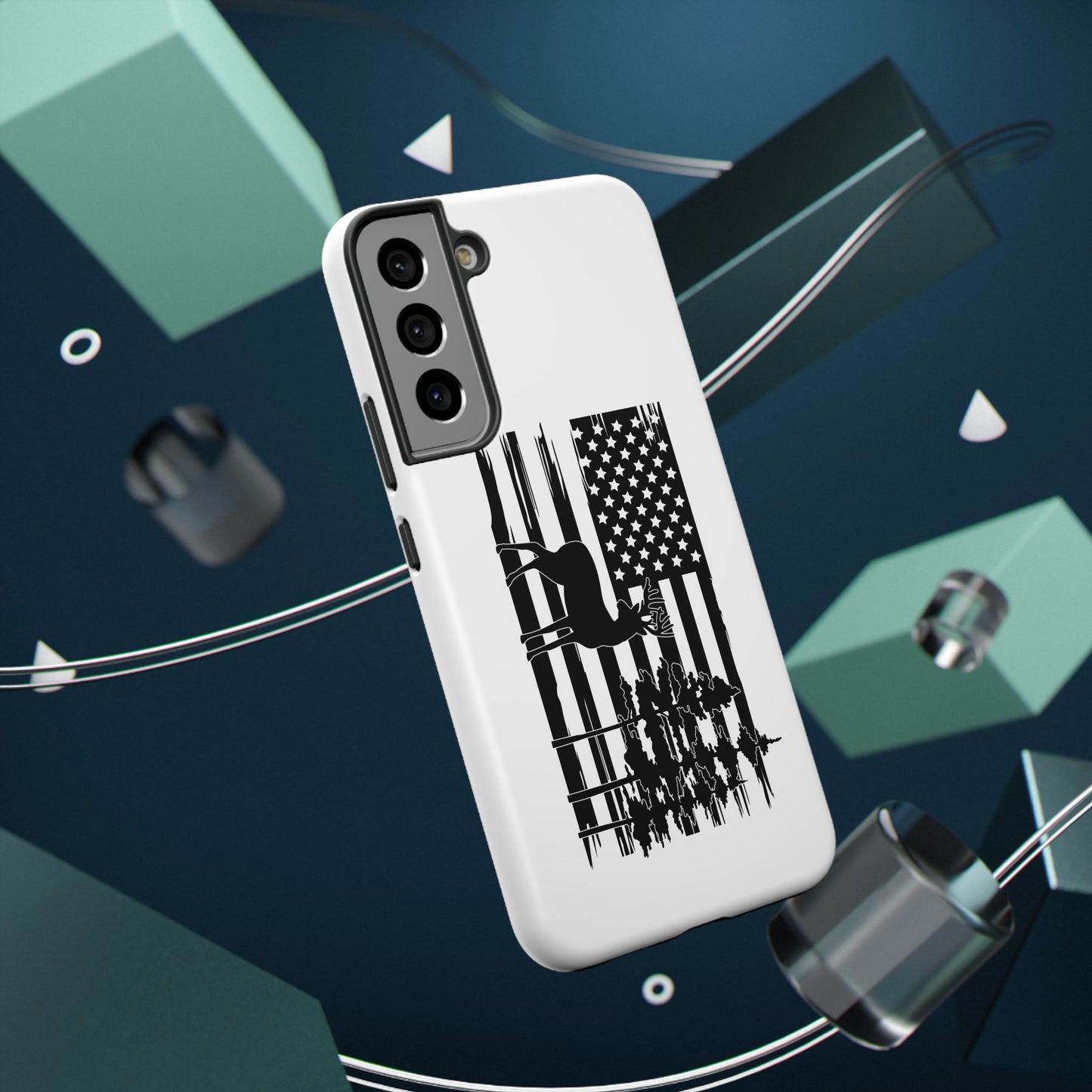 Phone Case, Hunting is Life, Hunter Gift, Outdoor Sports, Wildlife Lover, Protective Cover, Tough Shell, Impact-Resistant Accessories