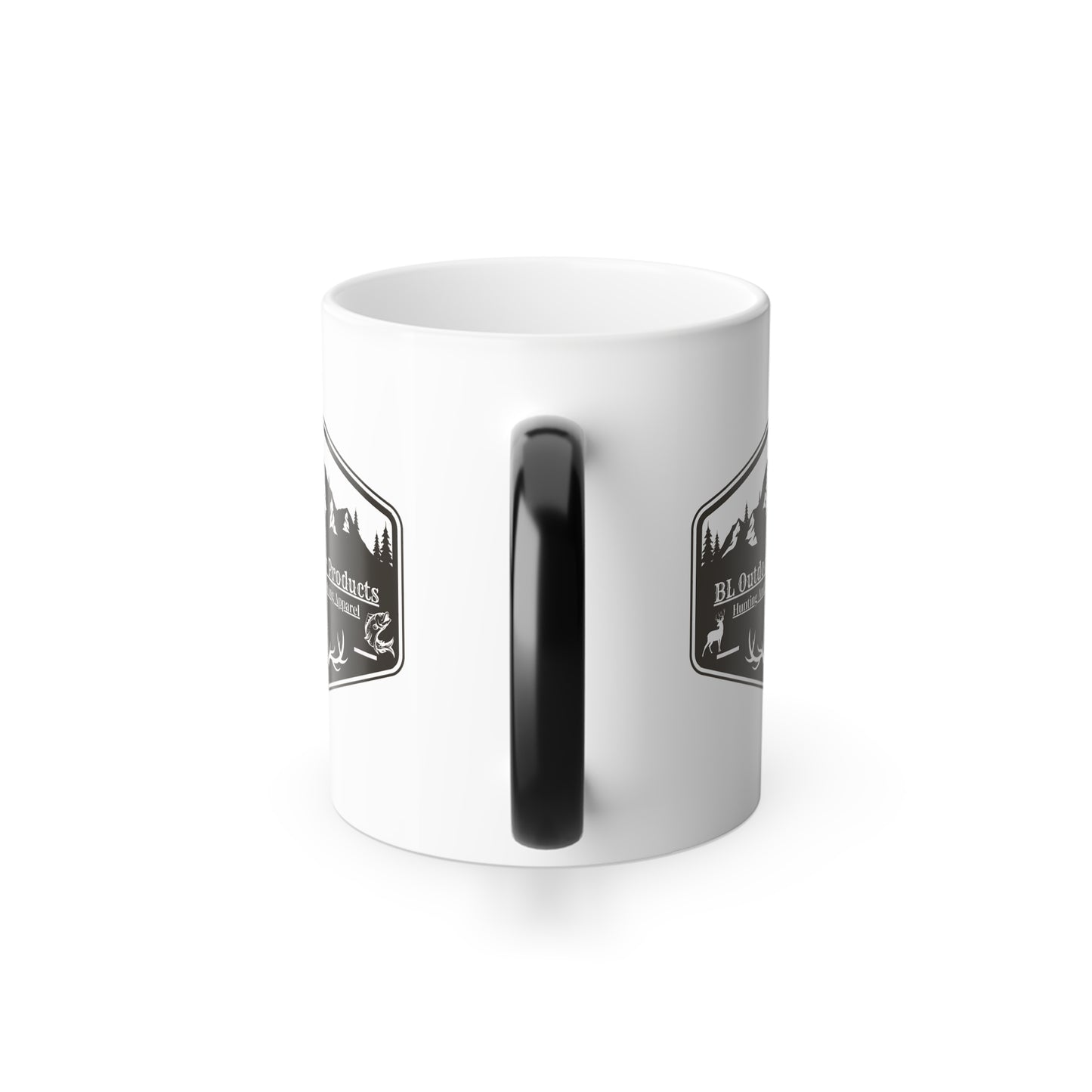Adventure Awaits Color Morphing Mug, Perfect Gift for Outdoorsy Friends, Coffee Lovers, Camping, Hunting, Fishing