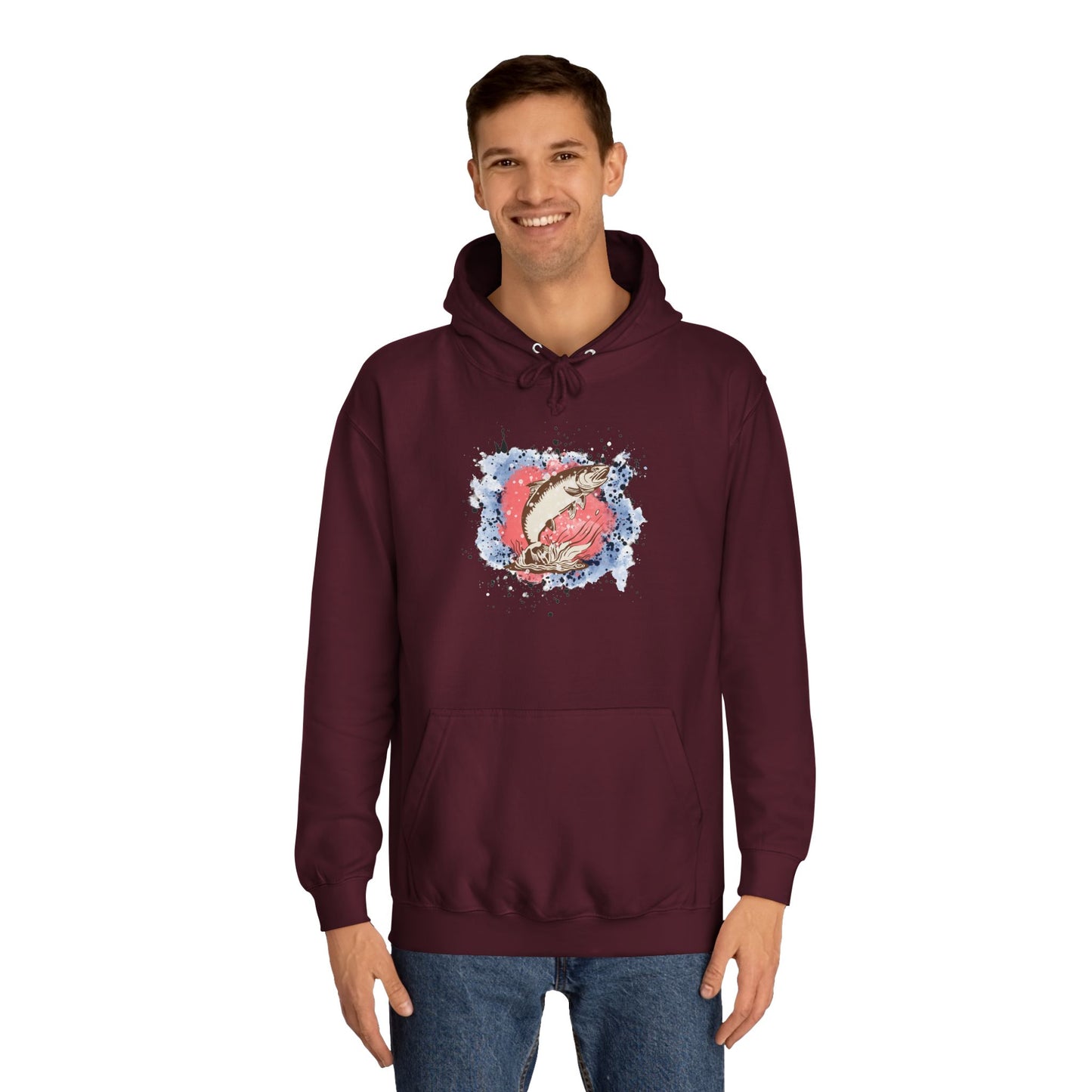 Artistic Trout Hoodie