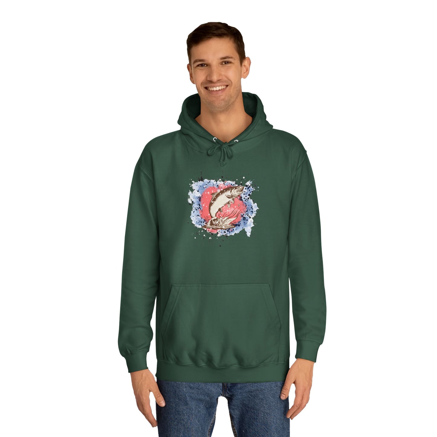 Artistic Trout Hoodie