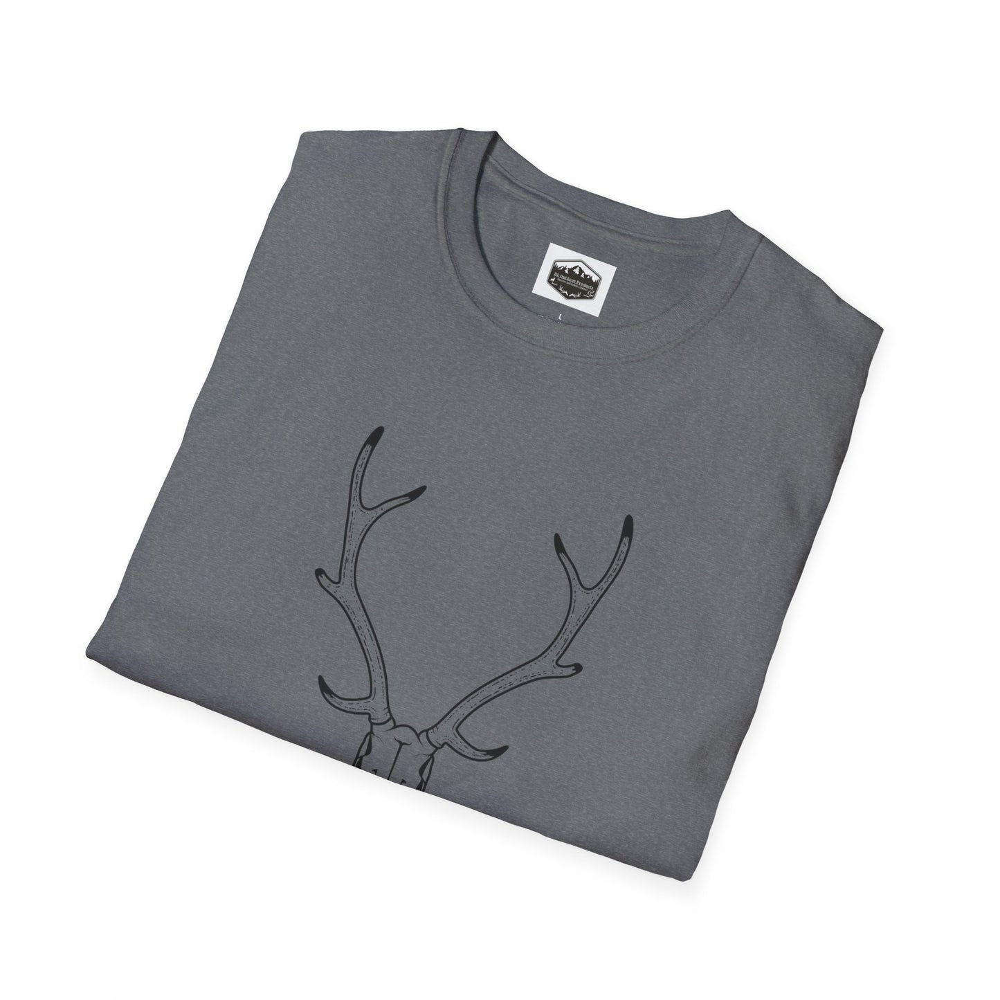 Deer Hunting Whack 'em Stack 'em Unisex Softstyle T-Shirt, Funny Hunting Tee, Hunting Season Shirt, Deer Hunter Gift, Outdoor Apparel