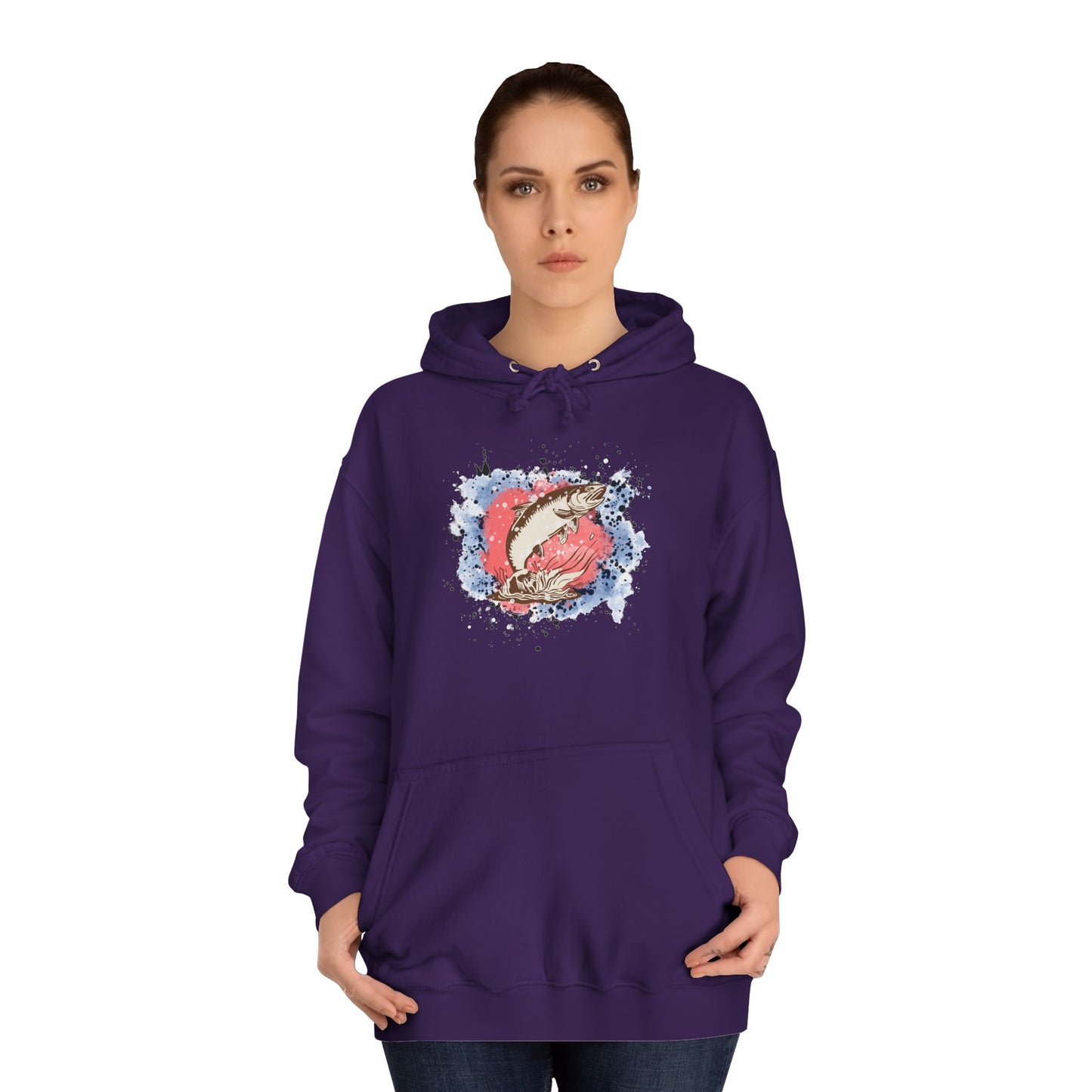Artistic Trout Hoodie