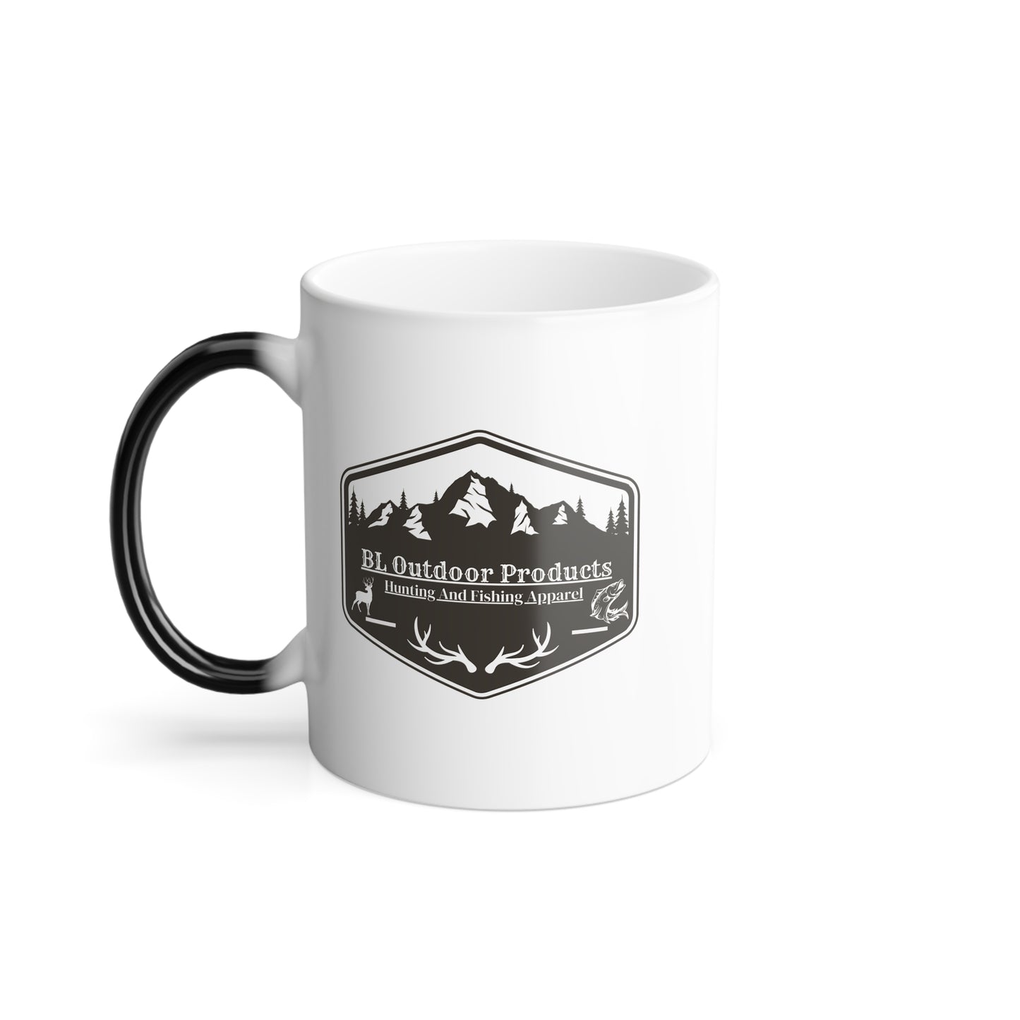 Adventure Awaits Color Morphing Mug, Perfect Gift for Outdoorsy Friends, Coffee Lovers, Camping, Hunting, Fishing