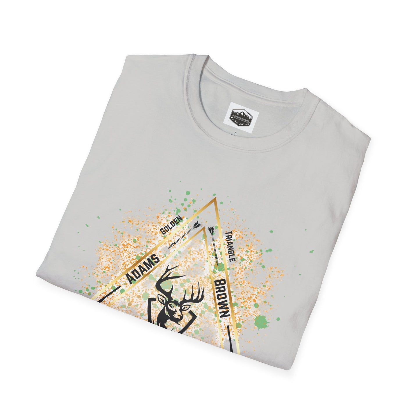 Golden Triangle Whitetail Hunter T-Shirt, Deer Hunting Shirt, Hunting Apparel, Outdoor Clothing, Hunter Gift, Camouflage Tee