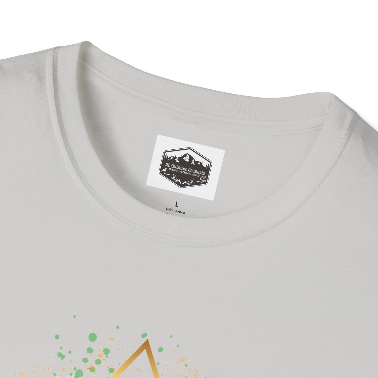 Golden Triangle Whitetail Hunter T-Shirt, Deer Hunting Shirt, Hunting Apparel, Outdoor Clothing, Hunter Gift, Camouflage Tee