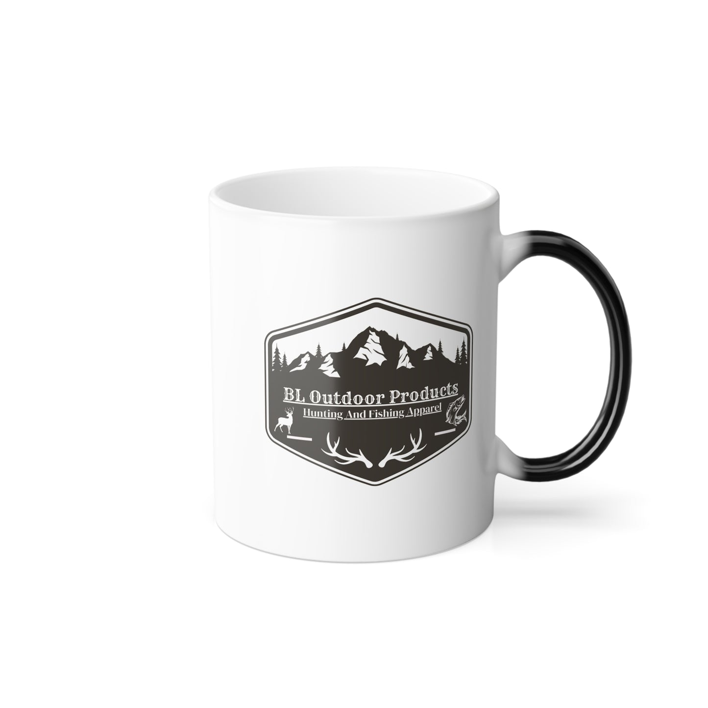 Adventure Awaits Color Morphing Mug, Perfect Gift for Outdoorsy Friends, Coffee Lovers, Camping, Hunting, Fishing