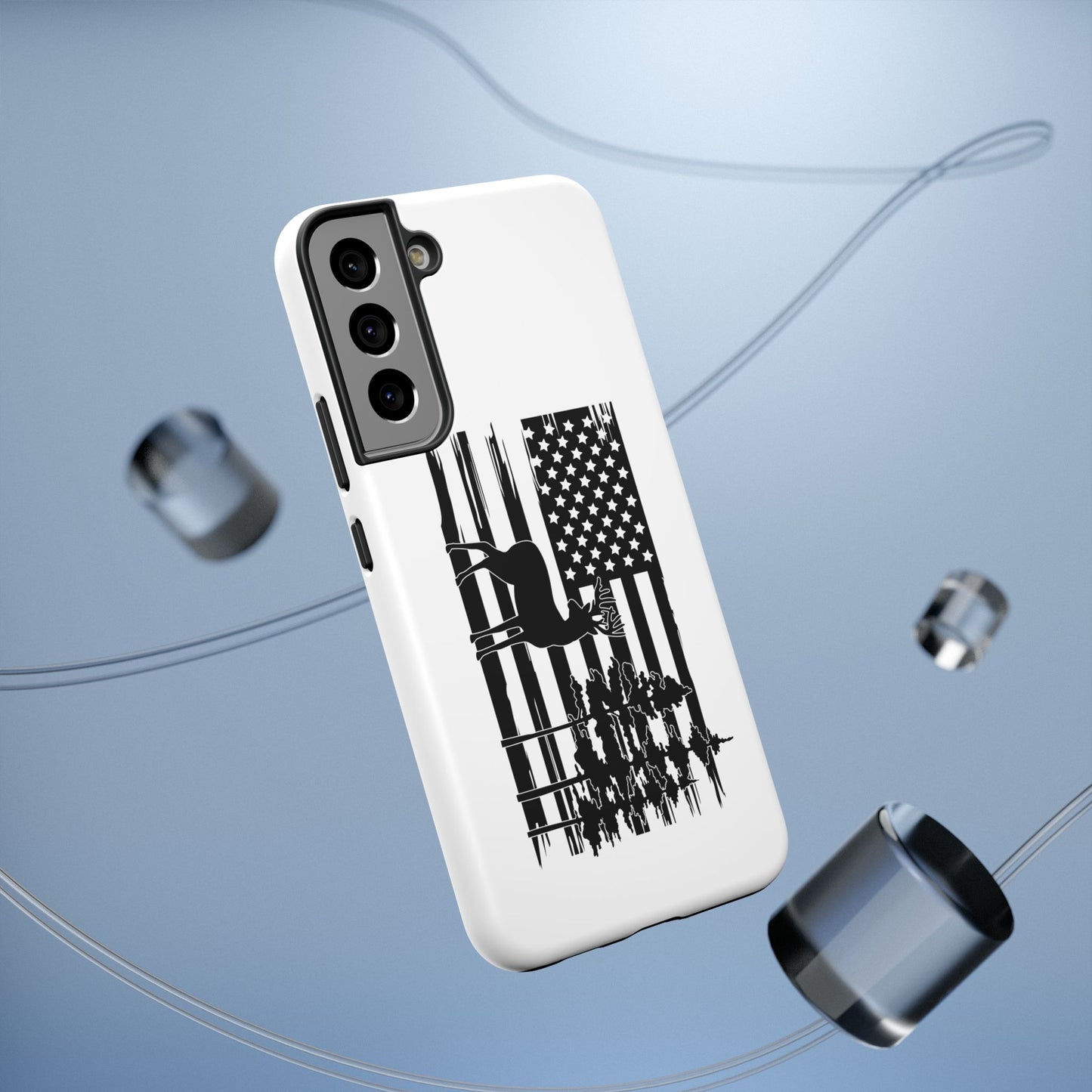 Phone Case, Hunting is Life, Hunter Gift, Outdoor Sports, Wildlife Lover, Protective Cover, Tough Shell, Impact-Resistant Accessories