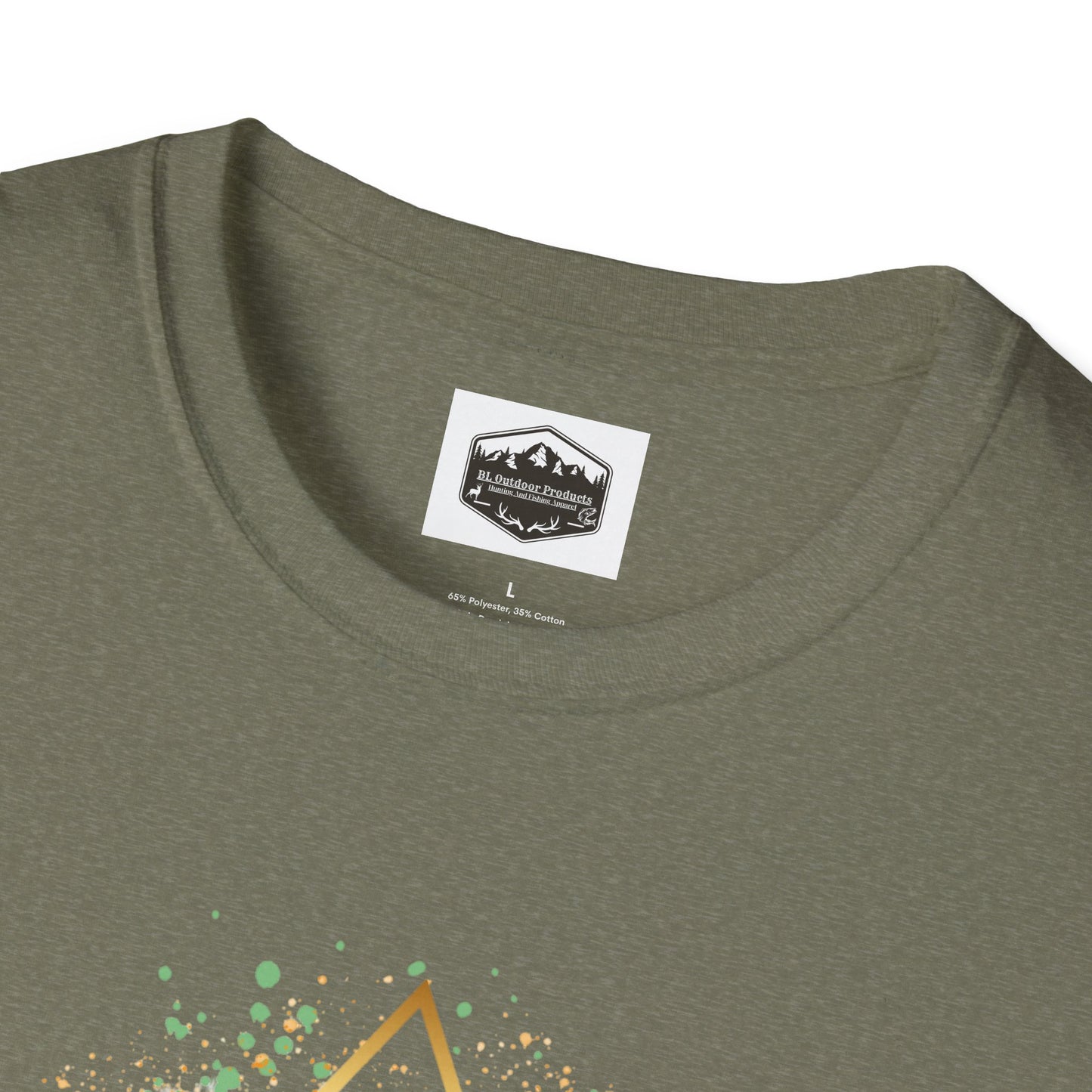 Golden Triangle Whitetail Hunter T-Shirt, Deer Hunting Shirt, Hunting Apparel, Outdoor Clothing, Hunter Gift, Camouflage Tee