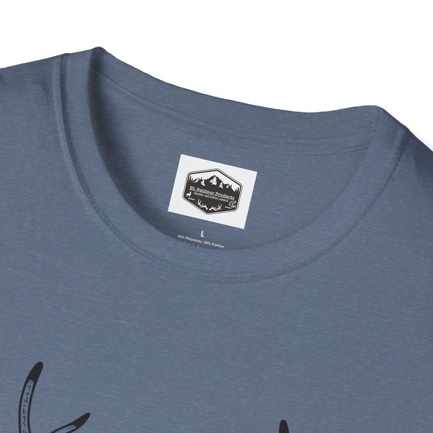 Deer Hunting Whack 'em Stack 'em Unisex Softstyle T-Shirt, Funny Hunting Tee, Hunting Season Shirt, Deer Hunter Gift, Outdoor Apparel