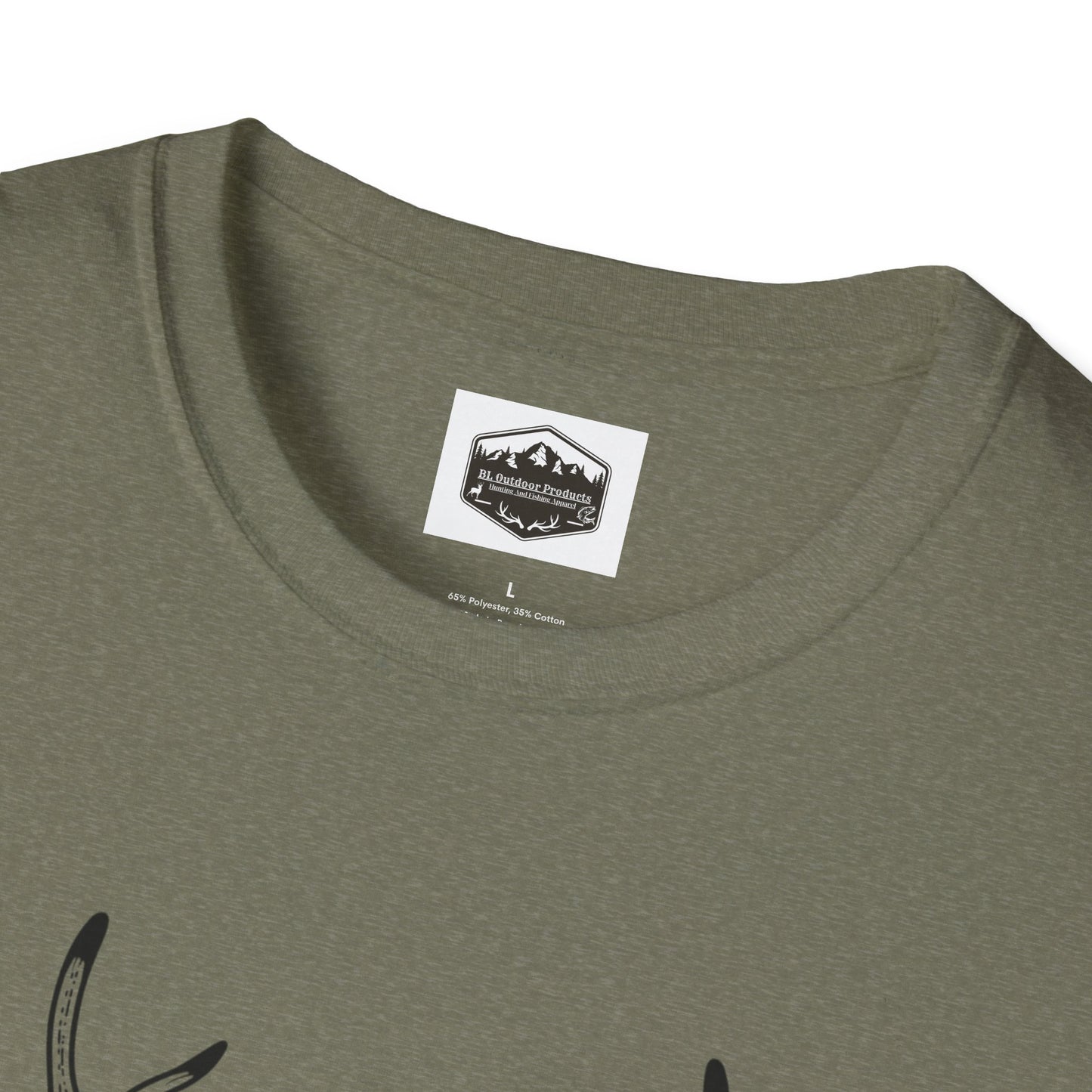 Deer Hunting Whack 'em Stack 'em Unisex Softstyle T-Shirt, Funny Hunting Tee, Hunting Season Shirt, Deer Hunter Gift, Outdoor Apparel