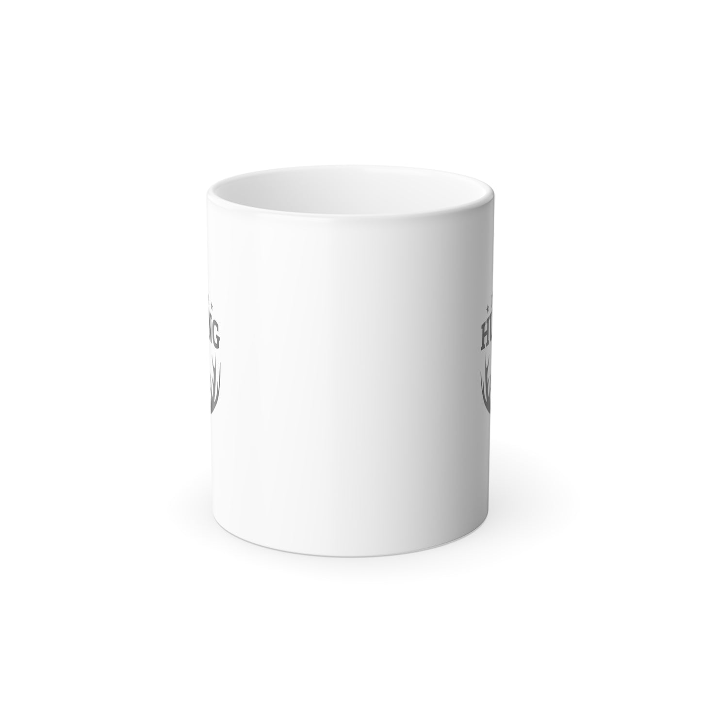 Color Morphing Mug - I'd Rather Be Hunting, Perfect Gift for Hunters, Fishing Mug, Personalized Coffee Cup, Unique Gift Idea
