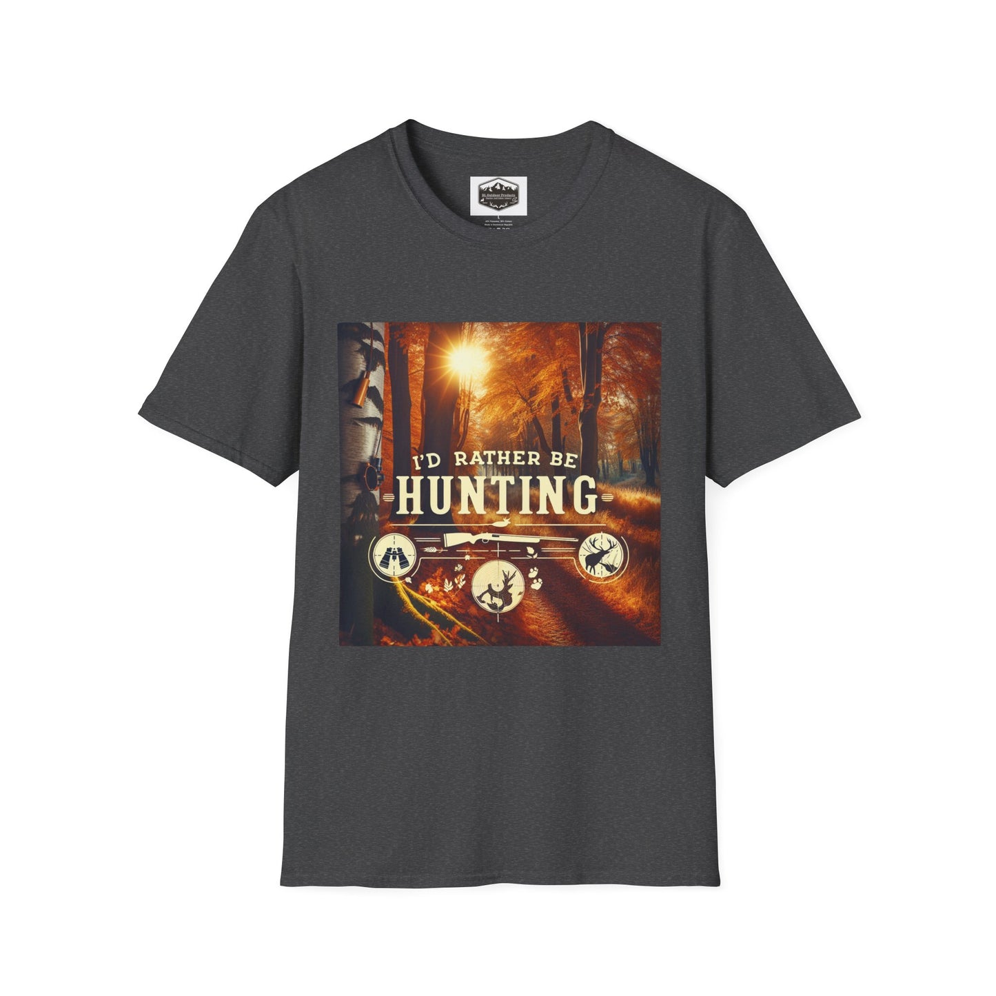 Hunting T-Shirt - I'd Rather Be Hunting