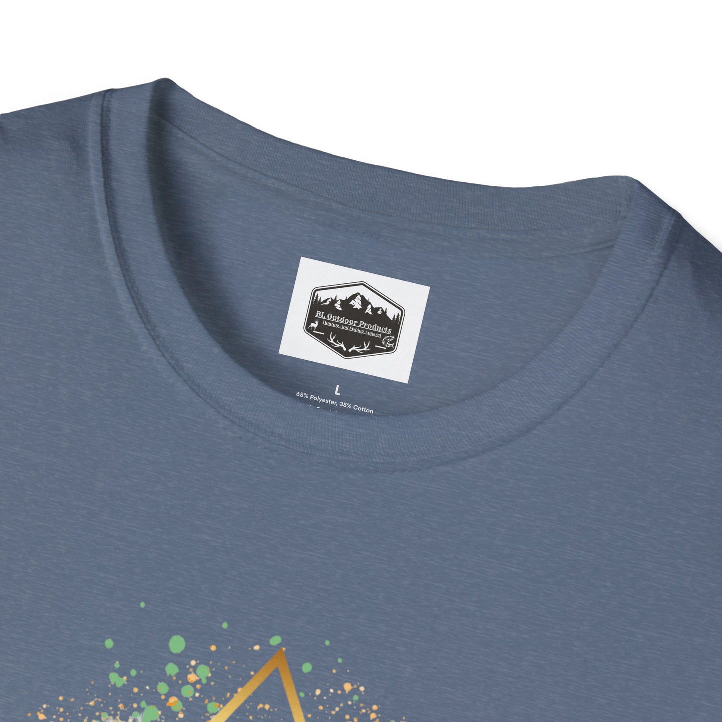 Golden Triangle Whitetail Hunter T-Shirt, Deer Hunting Shirt, Hunting Apparel, Outdoor Clothing, Hunter Gift, Camouflage Tee