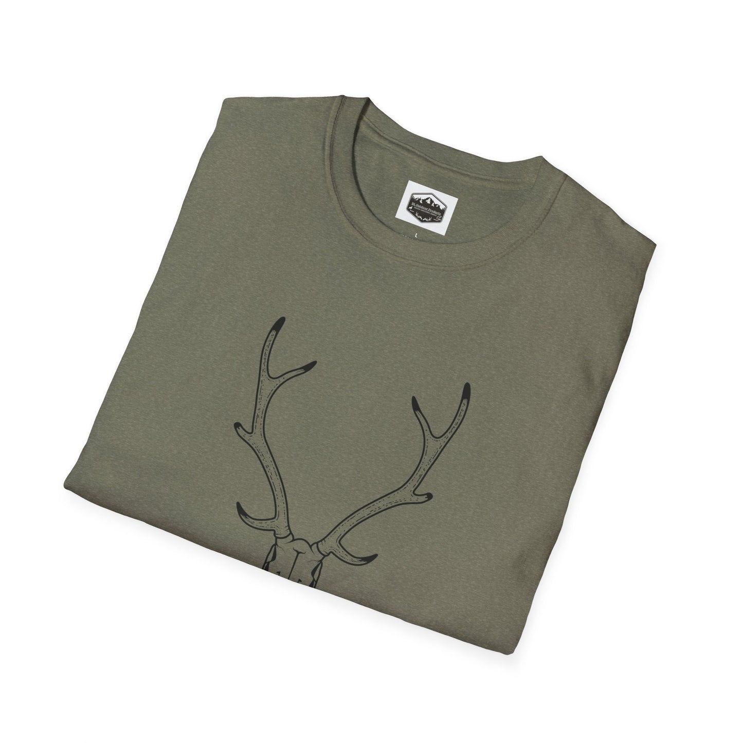 Deer Hunting Whack 'em Stack 'em Unisex Softstyle T-Shirt, Funny Hunting Tee, Hunting Season Shirt, Deer Hunter Gift, Outdoor Apparel
