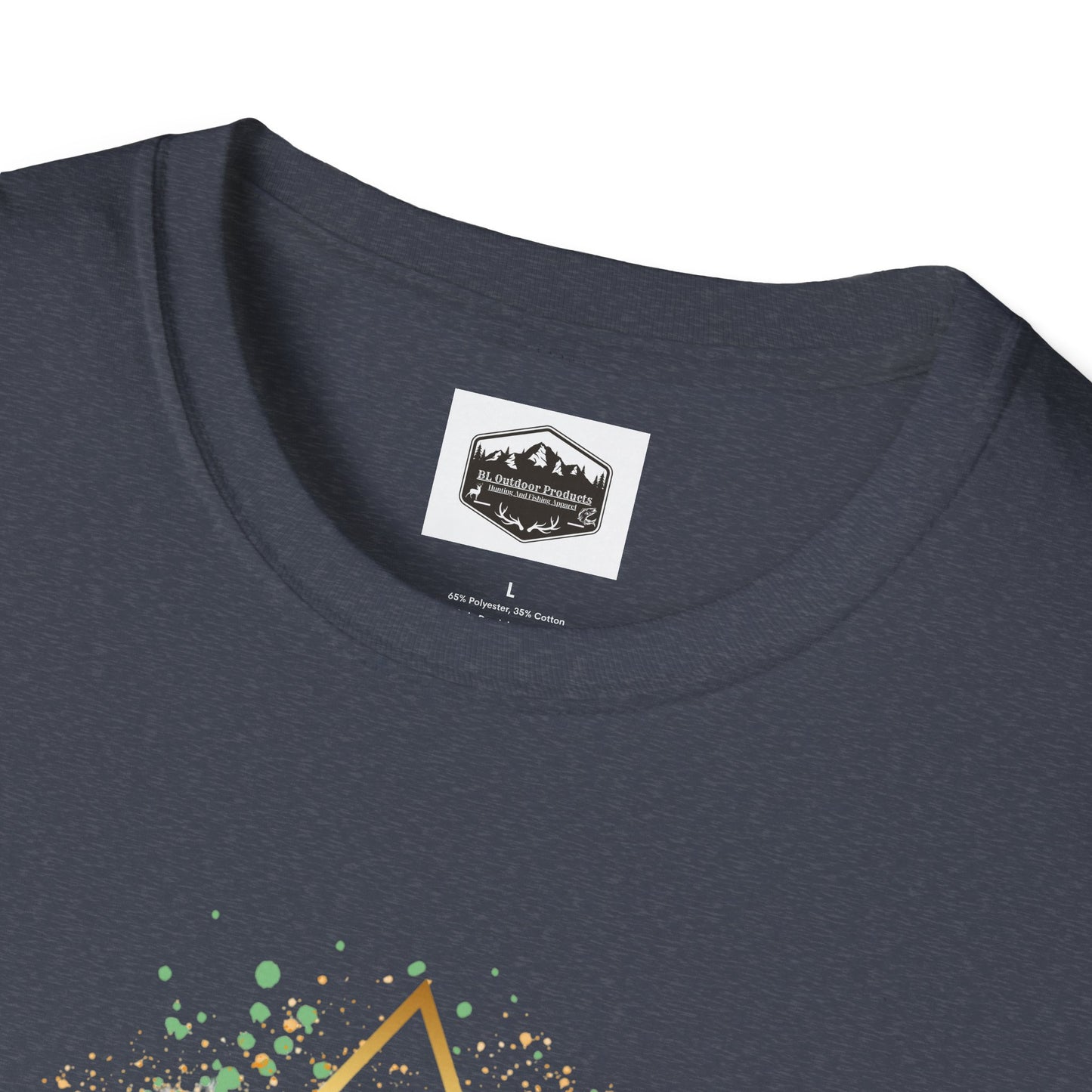 Golden Triangle Whitetail Hunter T-Shirt, Deer Hunting Shirt, Hunting Apparel, Outdoor Clothing, Hunter Gift, Camouflage Tee