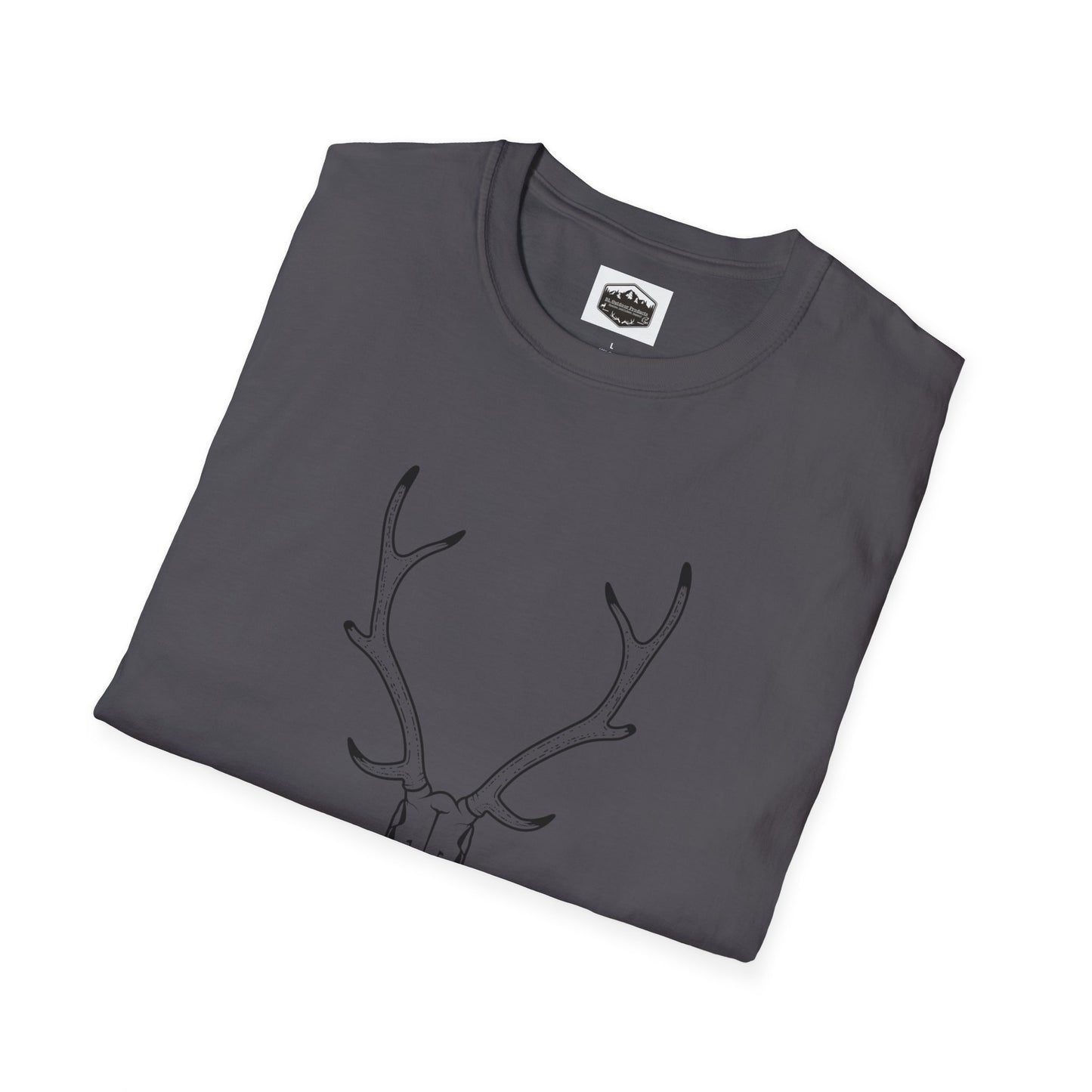Deer Hunting Whack 'em Stack 'em Unisex Softstyle T-Shirt, Funny Hunting Tee, Hunting Season Shirt, Deer Hunter Gift, Outdoor Apparel