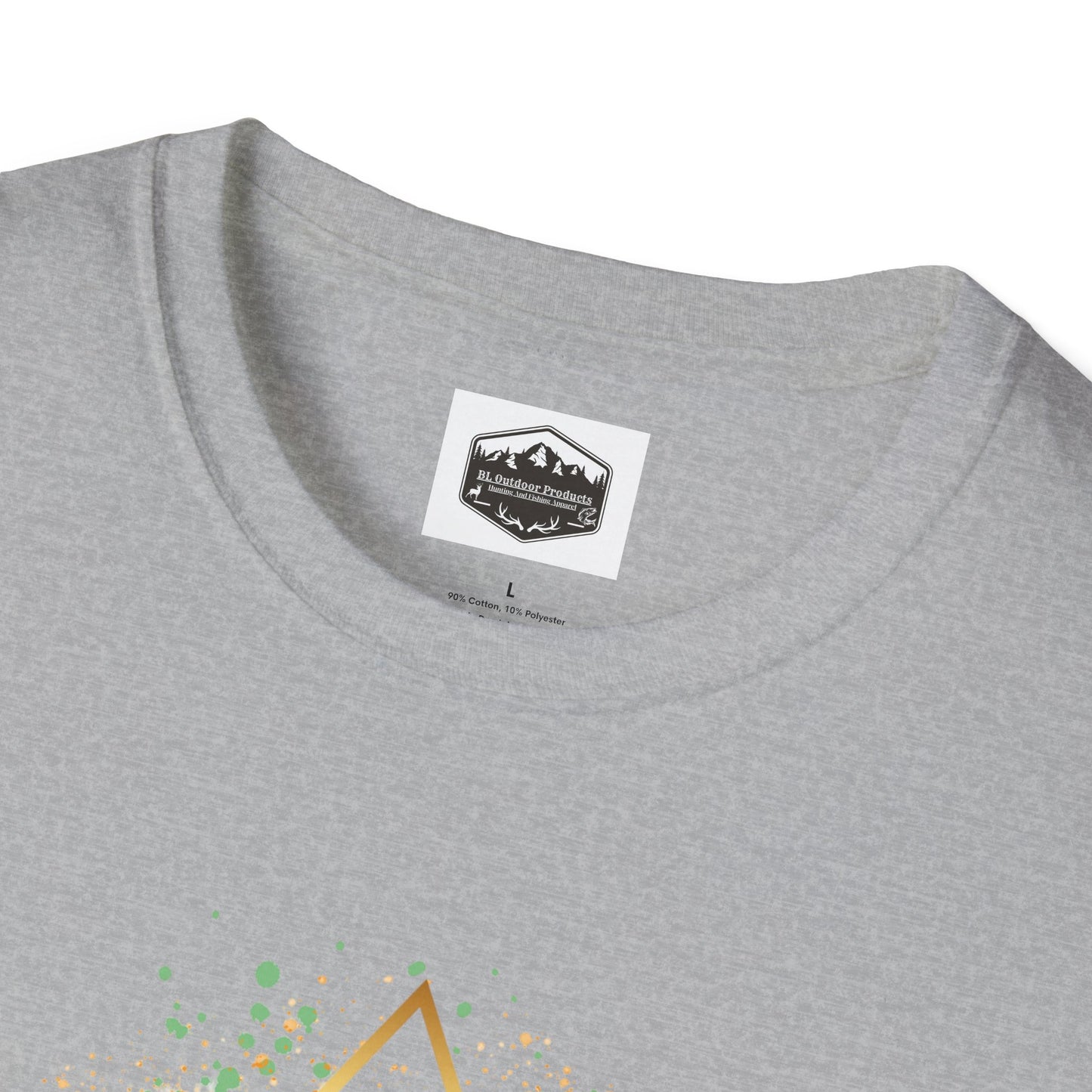 Golden Triangle Whitetail Hunter T-Shirt, Deer Hunting Shirt, Hunting Apparel, Outdoor Clothing, Hunter Gift, Camouflage Tee