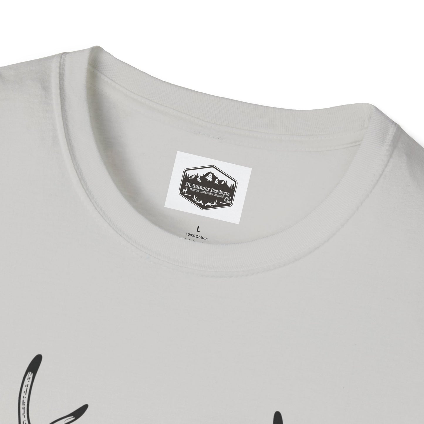 Deer Hunting Whack 'em Stack 'em Unisex Softstyle T-Shirt, Funny Hunting Tee, Hunting Season Shirt, Deer Hunter Gift, Outdoor Apparel