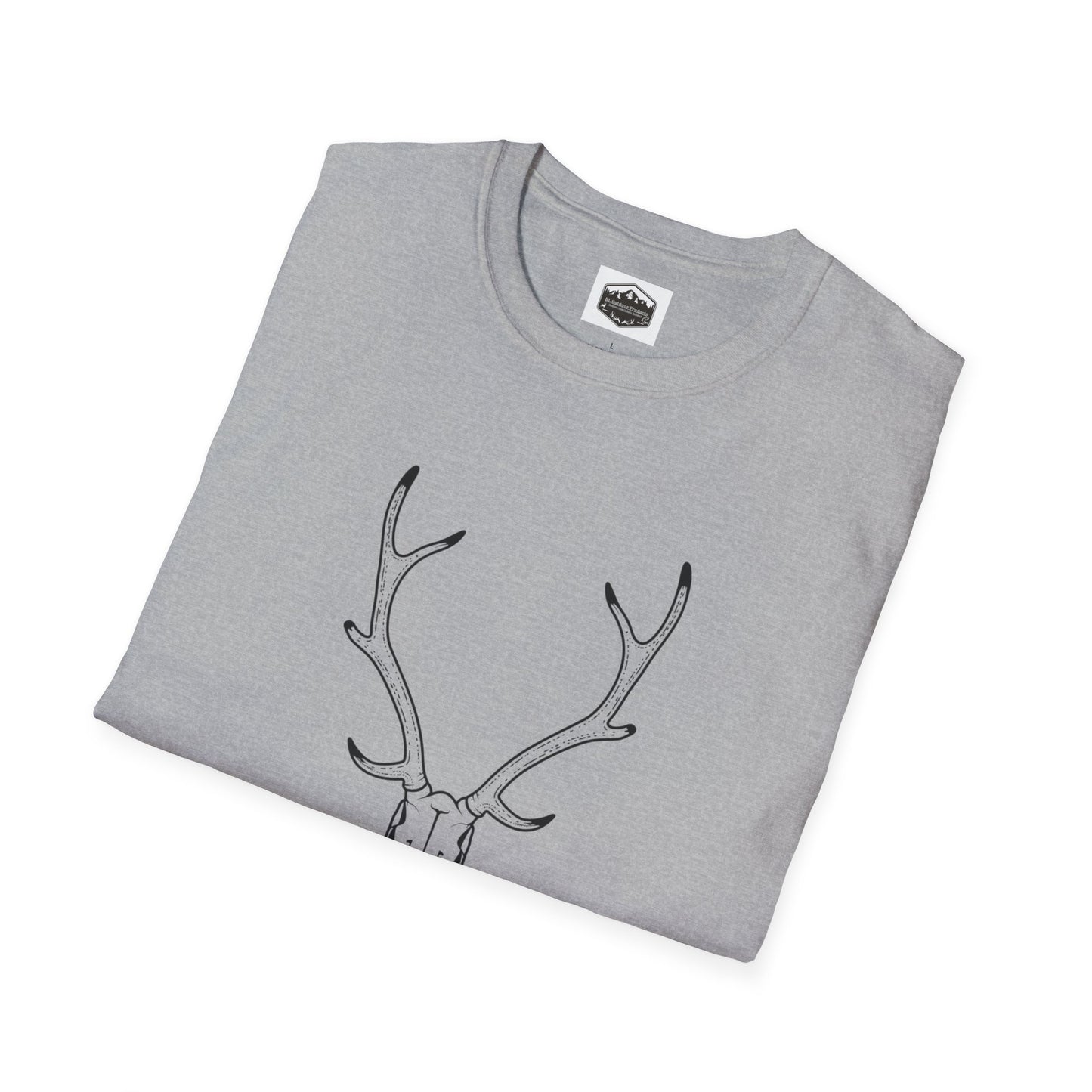 Deer Hunting Whack 'em Stack 'em Unisex Softstyle T-Shirt, Funny Hunting Tee, Hunting Season Shirt, Deer Hunter Gift, Outdoor Apparel